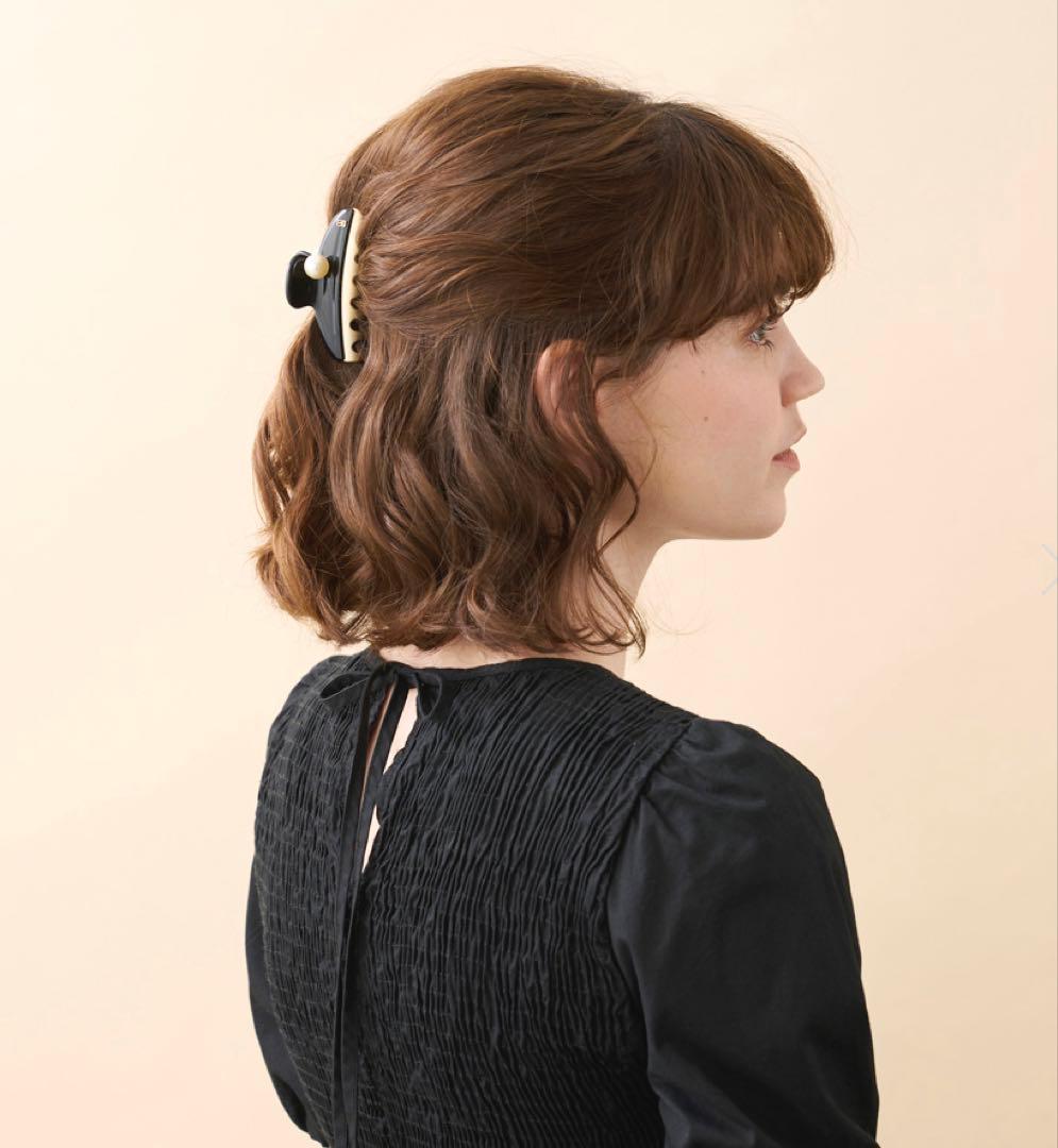 【新品未使用】人気完売品　アレクサンドル ドゥ パリ　パールクリップ　M