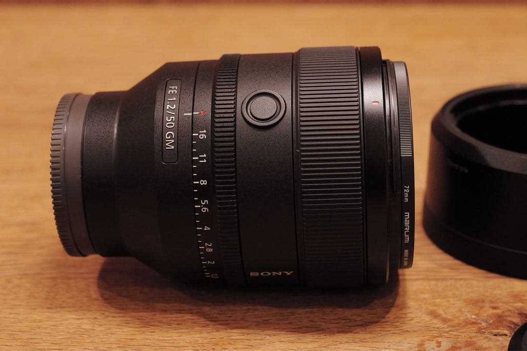Sony FE 50mm F1.2 GM レンズ
