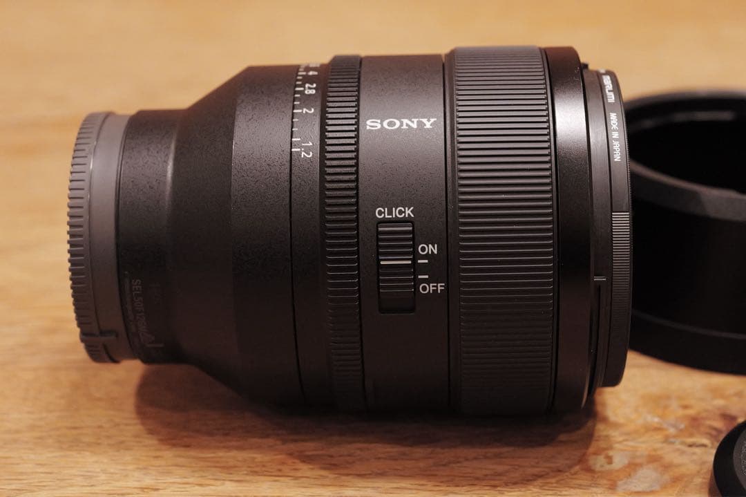 Sony FE 50mm F1.2 GM レンズ