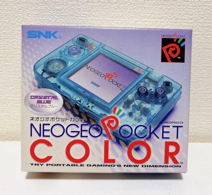 SNK NEW ネオジオポケットカラー クリスタルブルー  美品