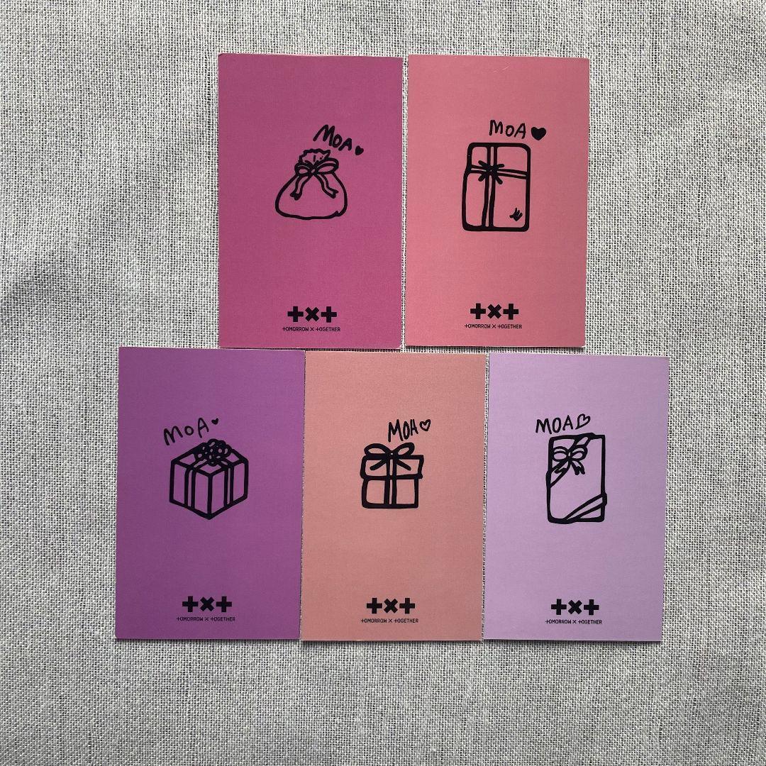 TXT ミュージック musicbank kbs 謡大典 トレカ 5枚