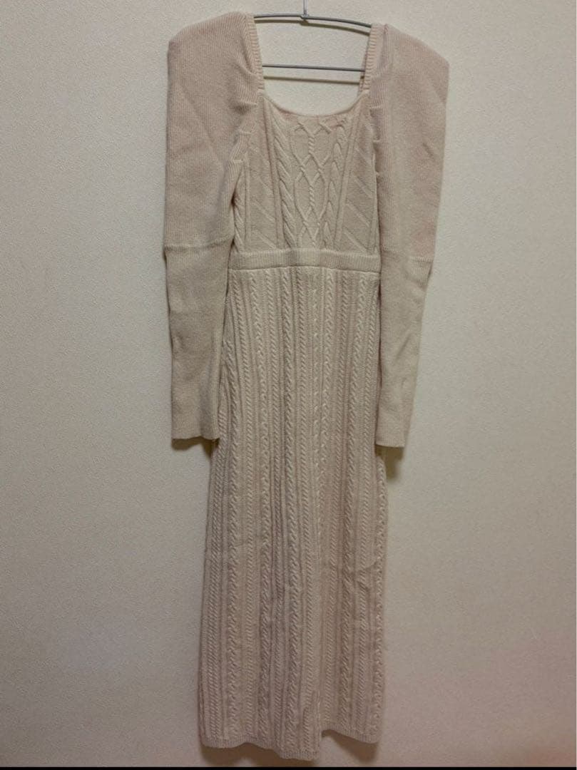 ワンピース herlipto Bambina Cable Knit Dress