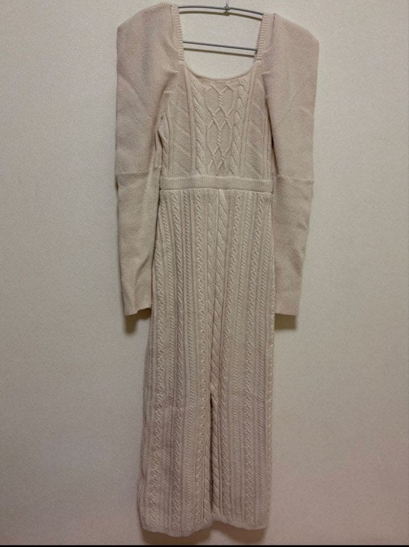 ワンピース herlipto Bambina Cable Knit Dress