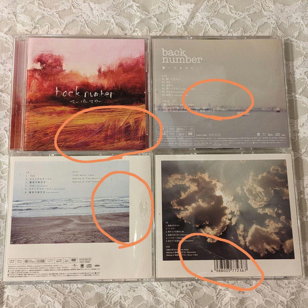 back number CD 22枚セット