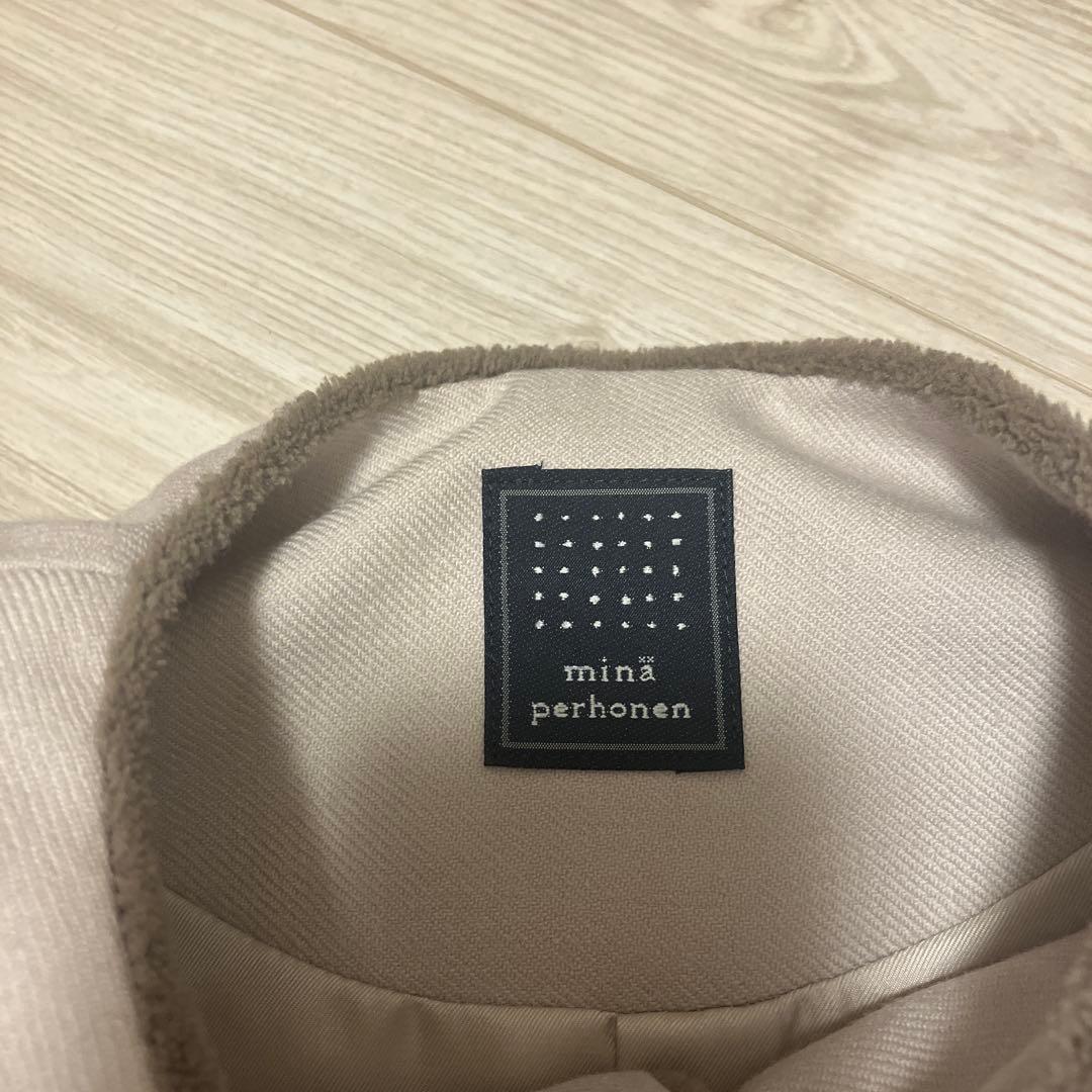 美品⭐︎ミナペルホネン　sky flower 中綿ジャケット　コート