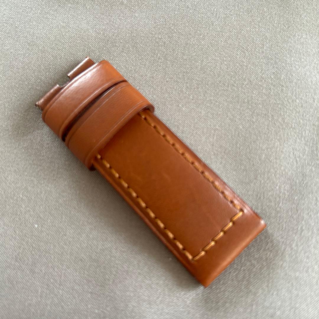 OFFICINE PANERAI パネライ ブラウンレザーベルト 24mm