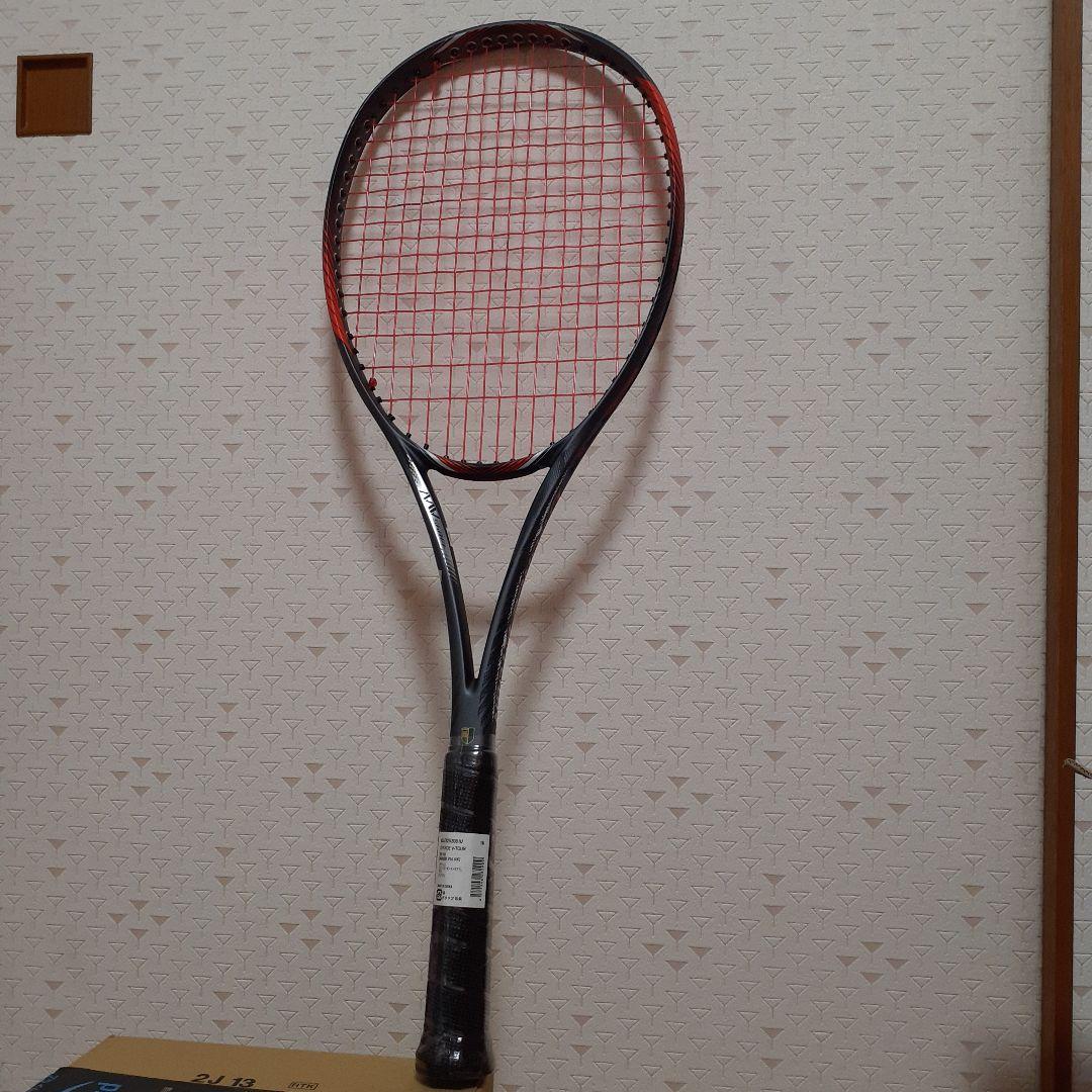 新品　Mizuno ソフトテニスラケット ブラック/レッド