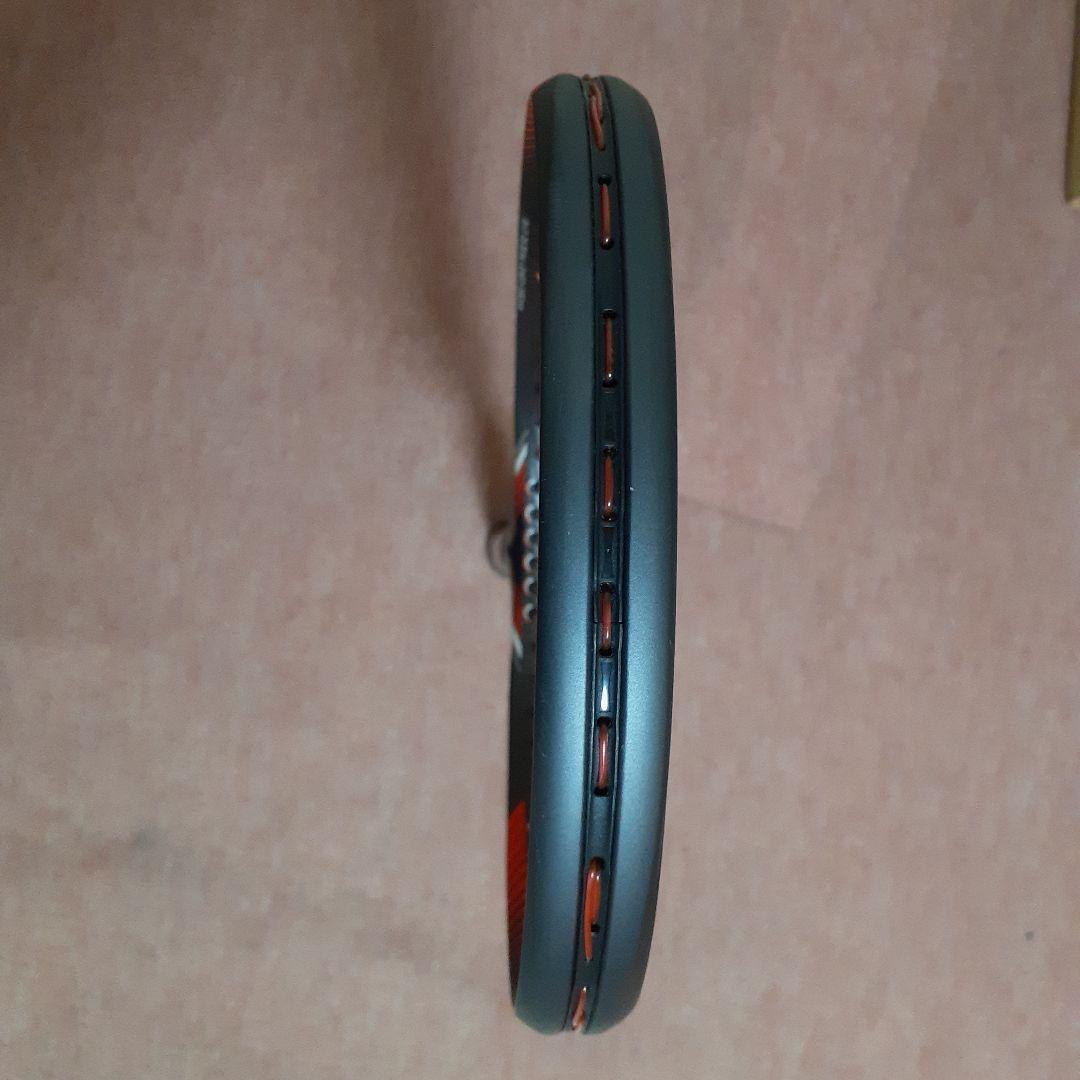 新品　Mizuno ソフトテニスラケット ブラック/レッド