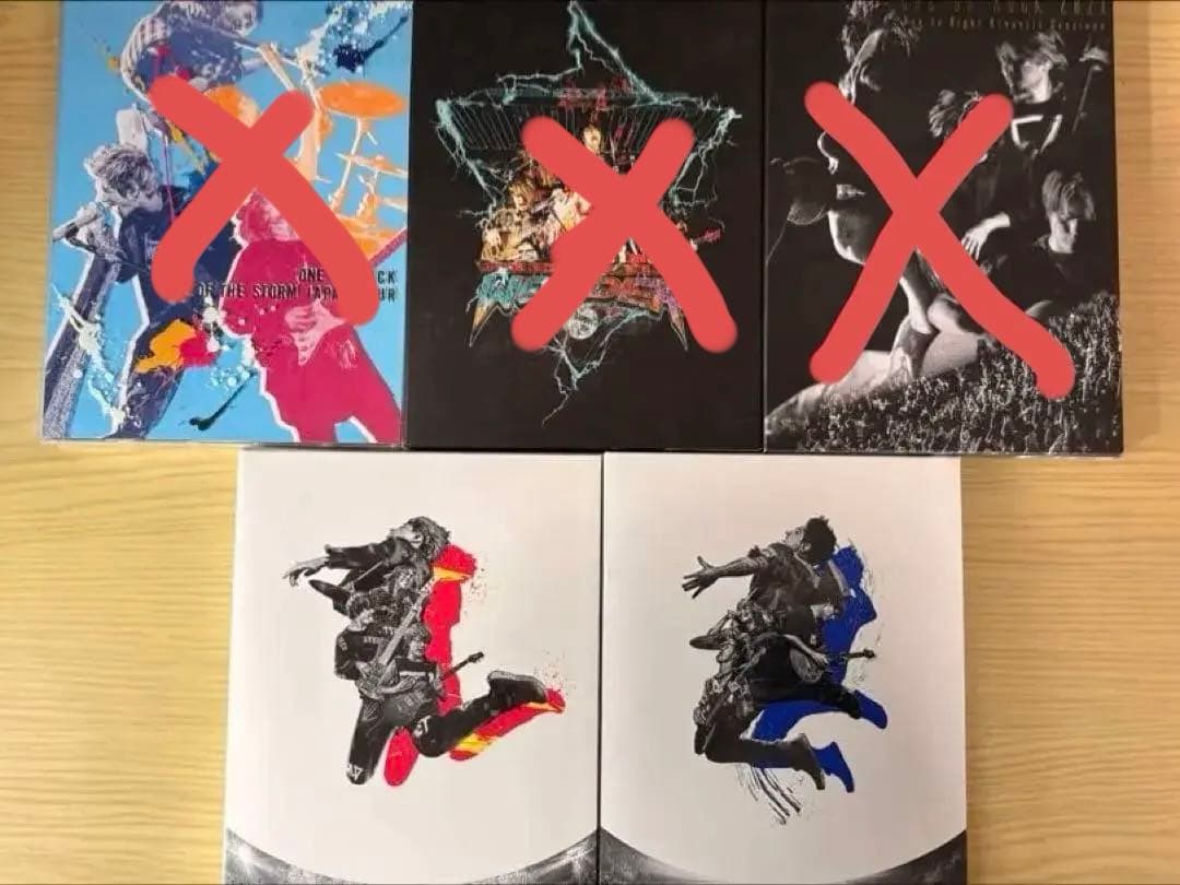 ONE OK ROCK Live DVD 4個セット＊個別販売検討可