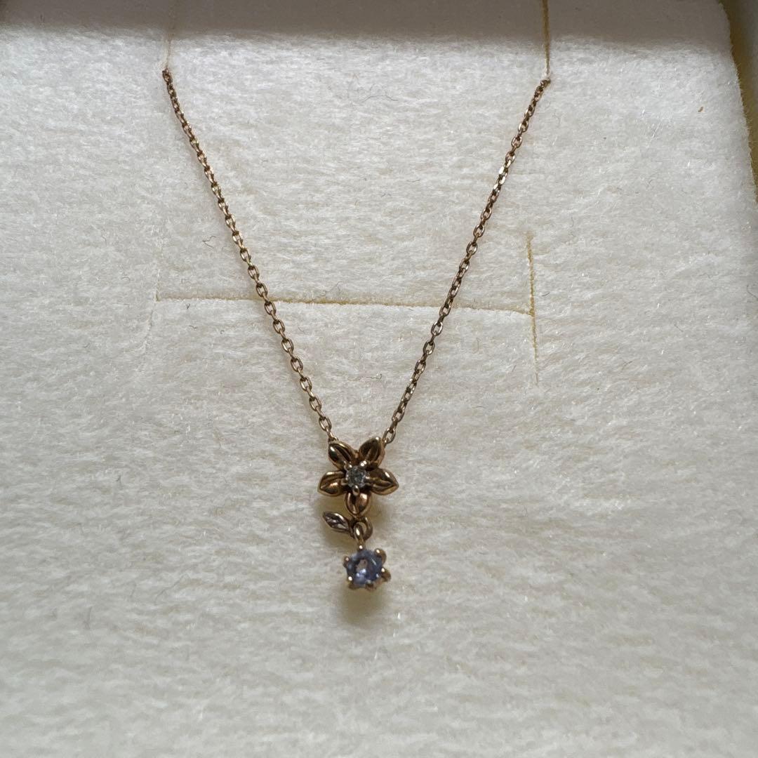 TAKE-UP 花モチーフ ネックレス