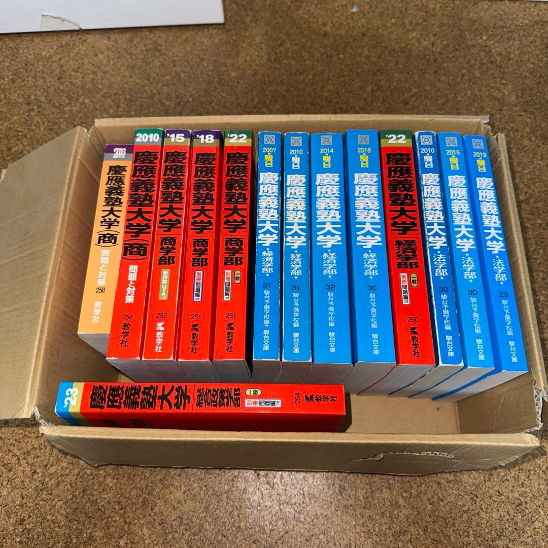 慶應義塾大学　過去問　まとめ売り　法学部　商学部　経済学部 総合政策学部