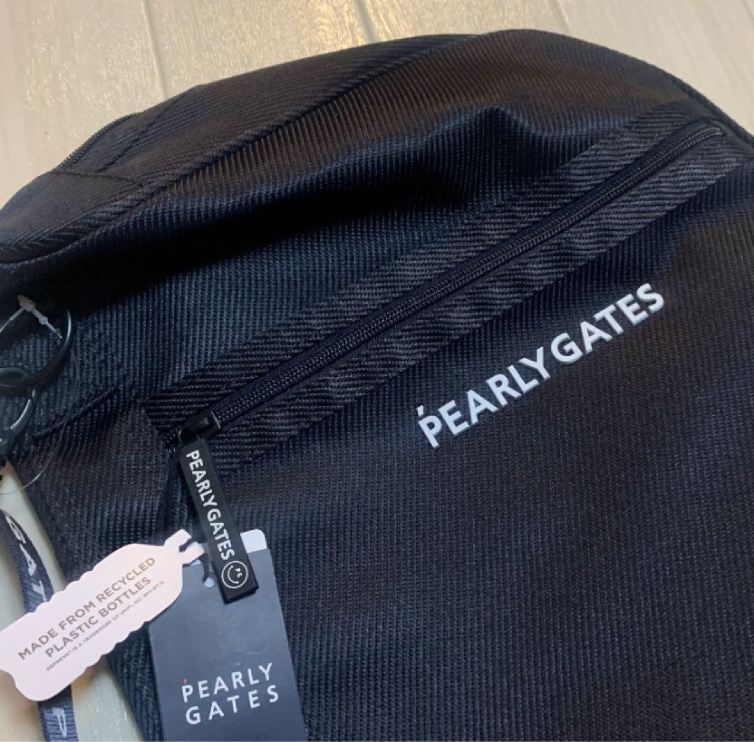 新品■14,850円【パーリーゲイツ】クラブケース ゴルフ バッグ　ネイビー