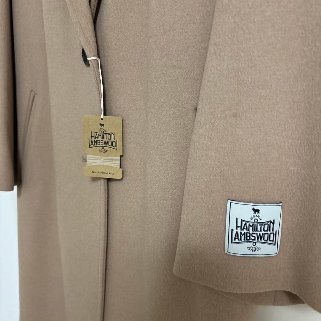 新品HAMILTON AMBSWOOD ベージュ チェスターコート