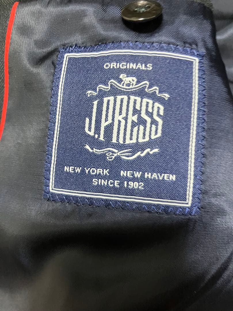 J.PRESS PEPPIN MERINO 金ボタン 紺ブレザー