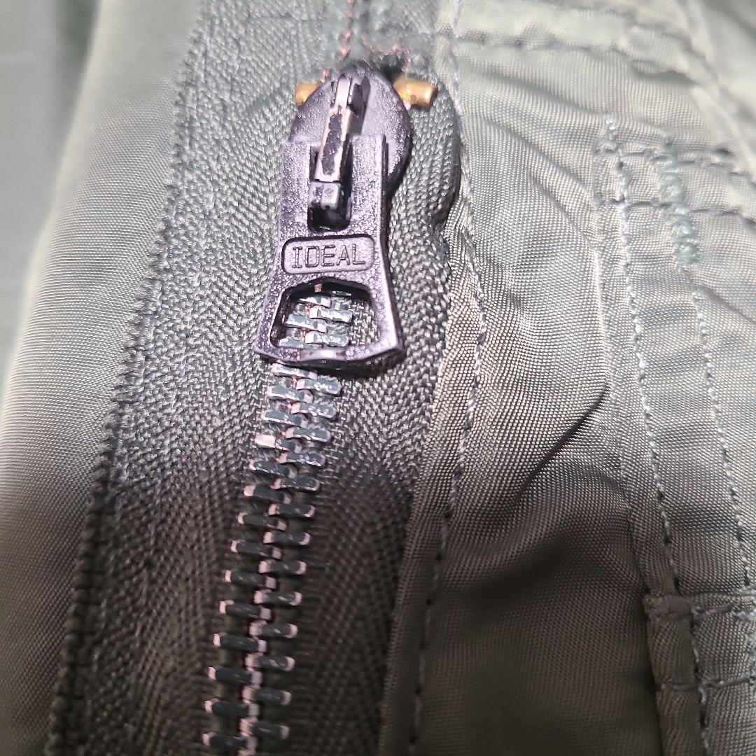 USA製 アルファ Alpha MA-1フライトジャケット オリーブグリーン