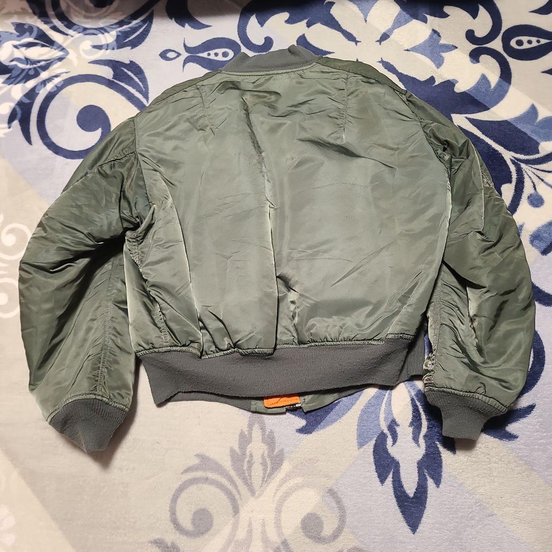USA製 アルファ Alpha MA-1フライトジャケット オリーブグリーン
