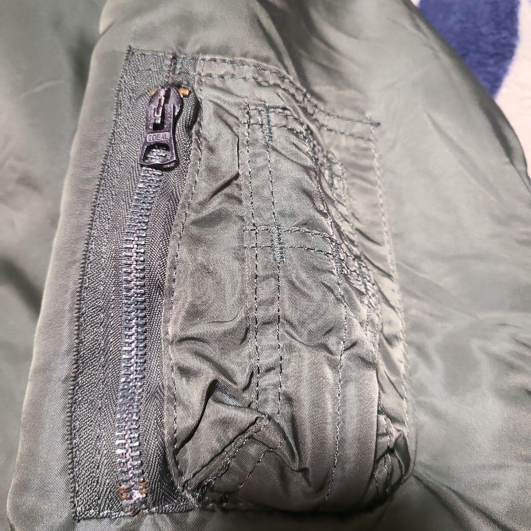 USA製 アルファ Alpha MA-1フライトジャケット オリーブグリーン