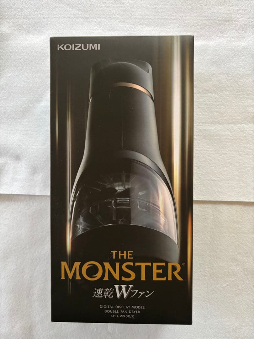 KOIZUMI KHD-W900/K ヘアドライヤー モンスター