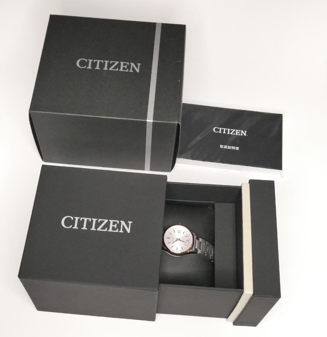 箱なし✴美品稼働品 エクシード 電波ソーラー チタン ダイレクトフライト 17㎝