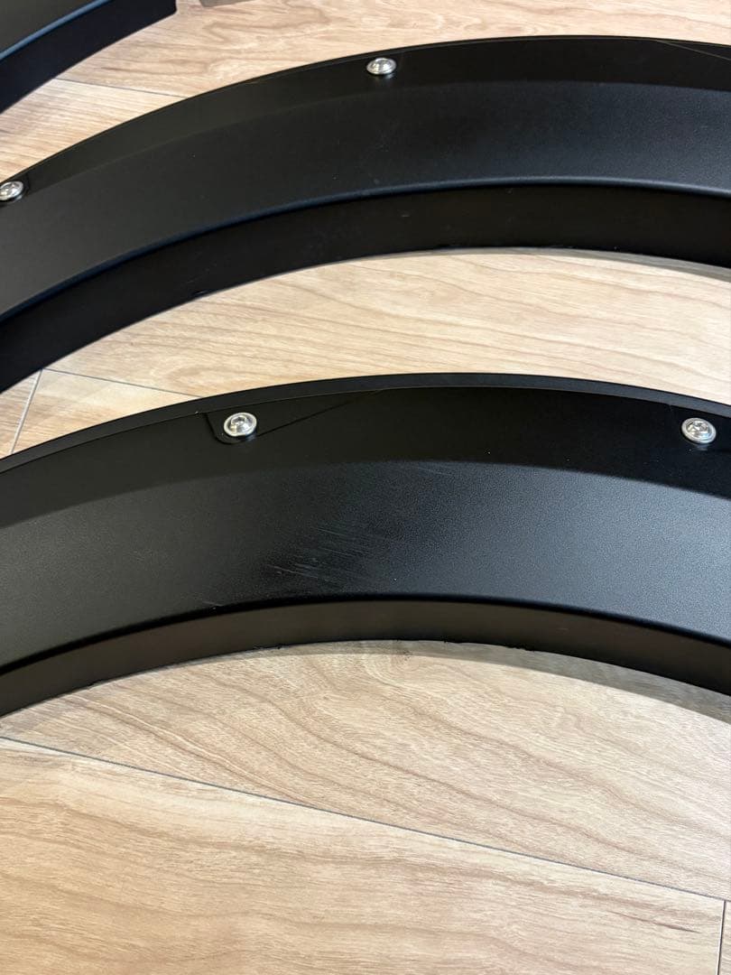 ハイエース オーバーフェンダー　マッドブラック 1-8型まで対応 20ｍｍワイド