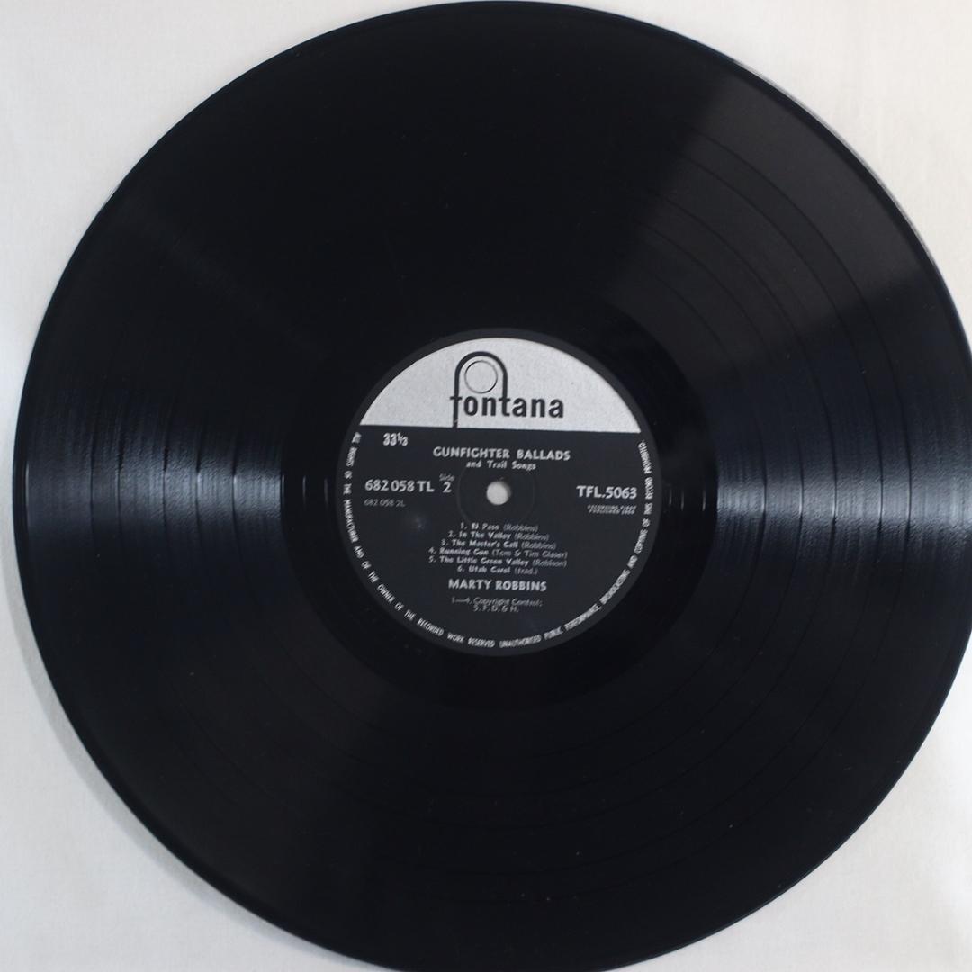 英LP Marty Robbins Gunfighter Ballads モノ