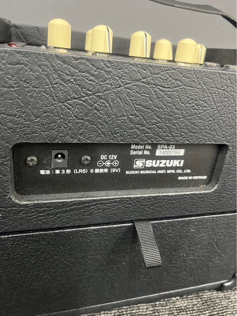 SUZUKI SPA-03(電気大正琴ハーモニカメロディオン用アンプ