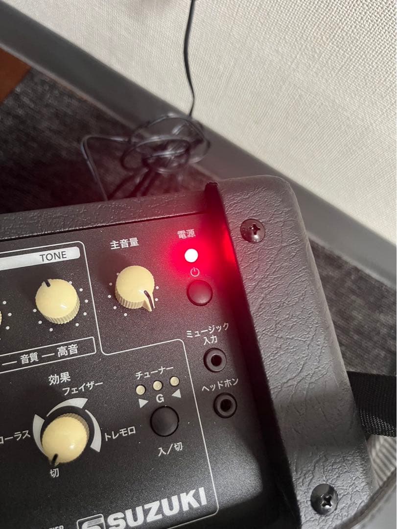 SUZUKI SPA-03(電気大正琴ハーモニカメロディオン用アンプ