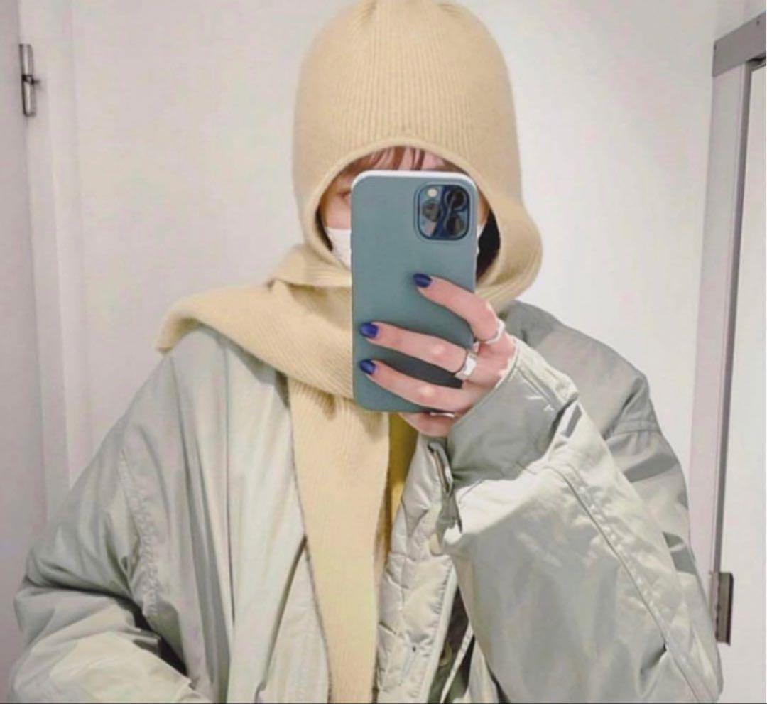 小物 BATONER x 6(ROKU) CASHMERE FOX BALACLAVA