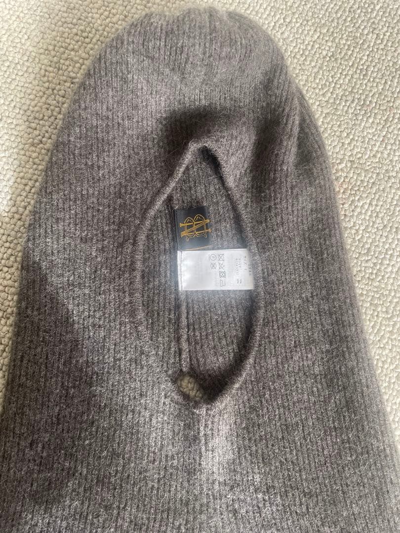 小物 BATONER x 6(ROKU) CASHMERE FOX BALACLAVA