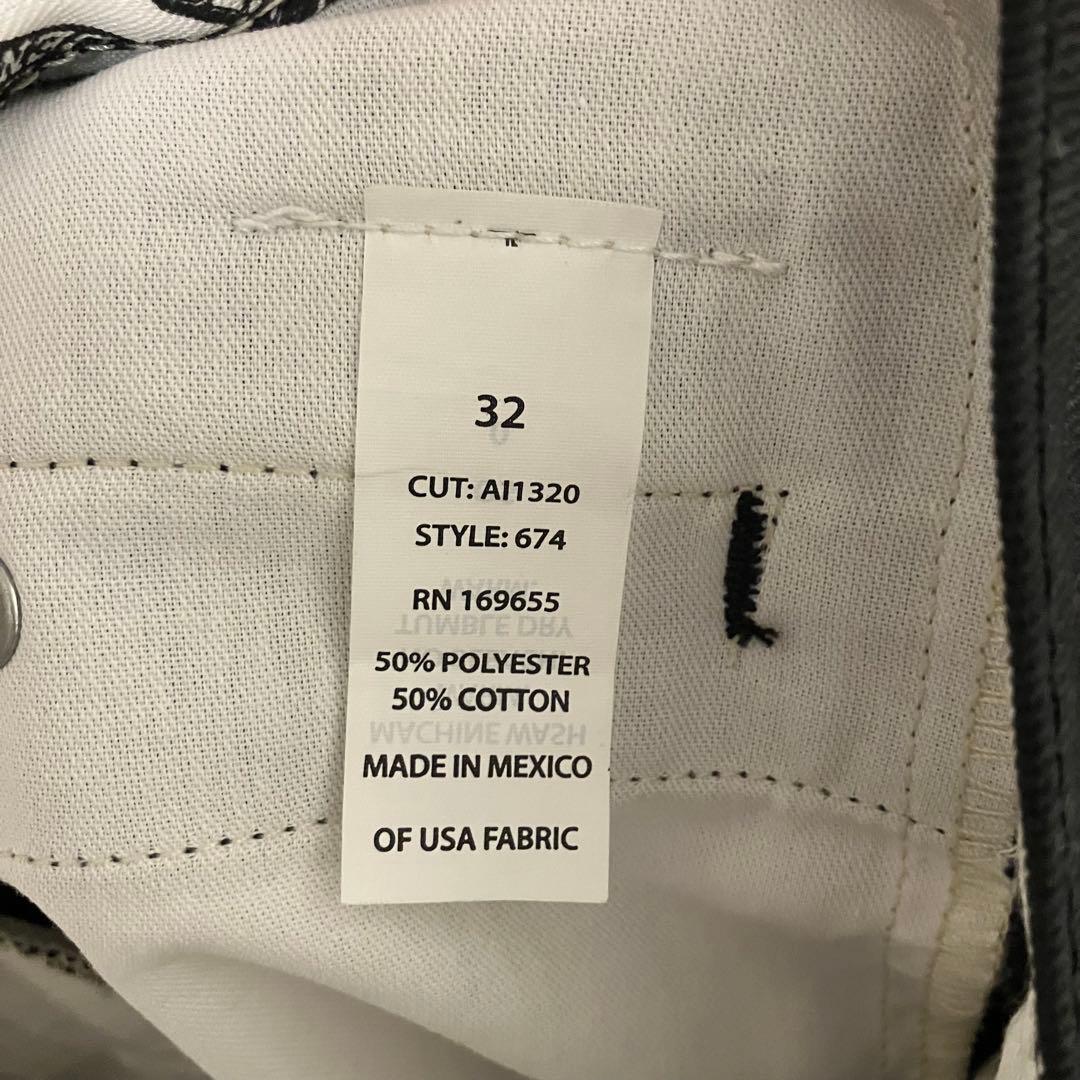 BEN DAVIS GORILLA CUT ブラックチノパン　W32