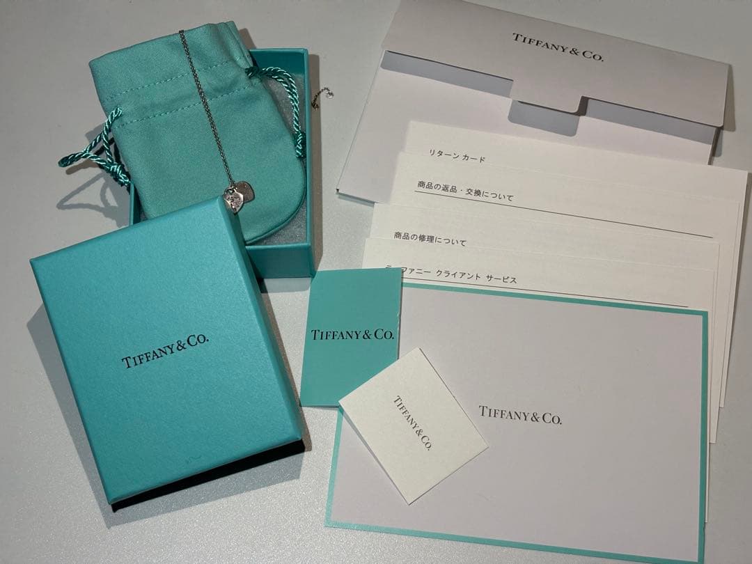 ティファニー ハート タグ ペンダント
