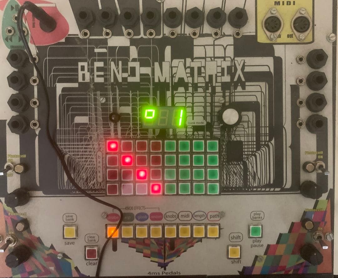 と*も様 4ms pedals BENDMATRIX マトリクスミキサー モジュ