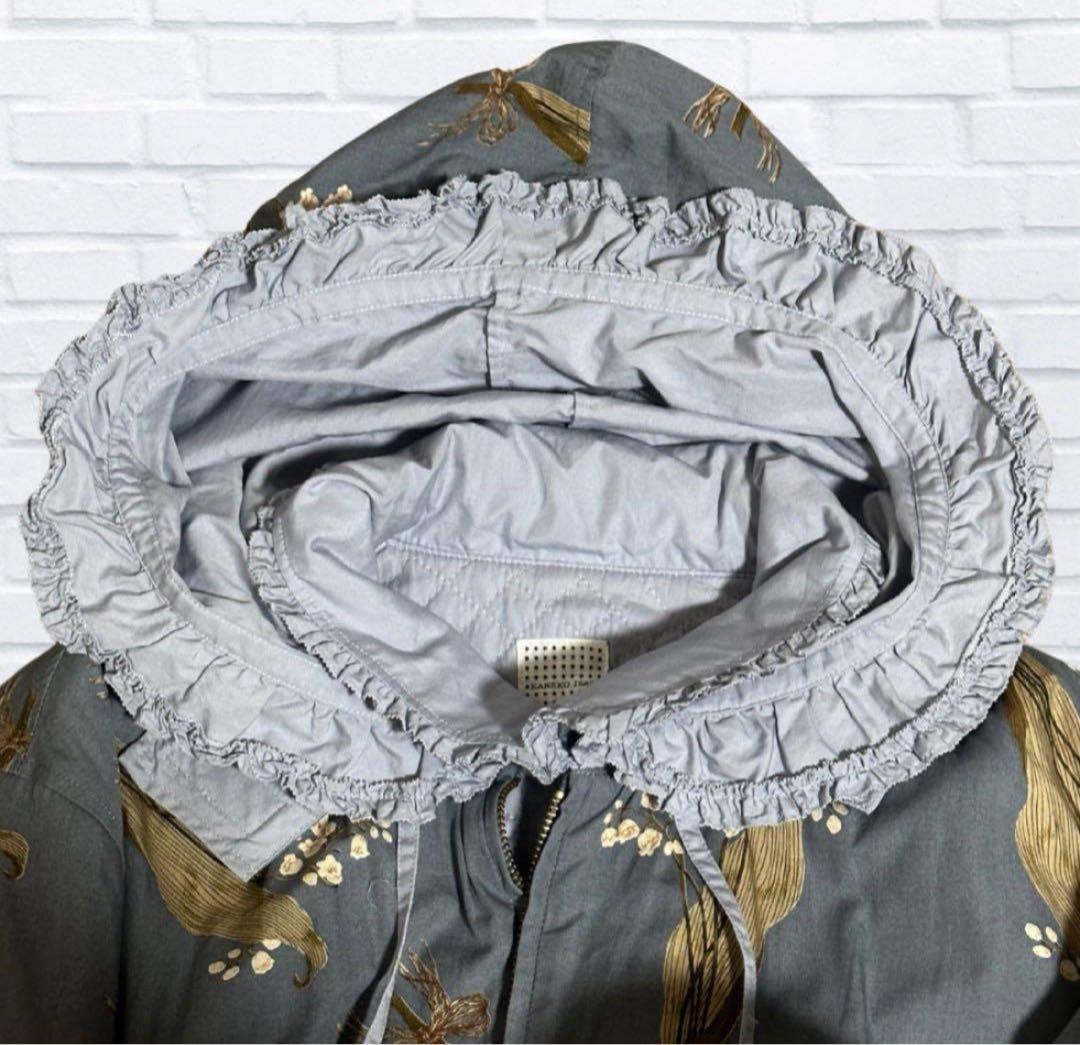 ヴィンテージ カネコイサオ ピンクハウス フードフリルレースジャケット