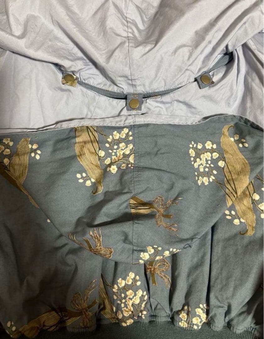 ヴィンテージ カネコイサオ ピンクハウス フードフリルレースジャケット