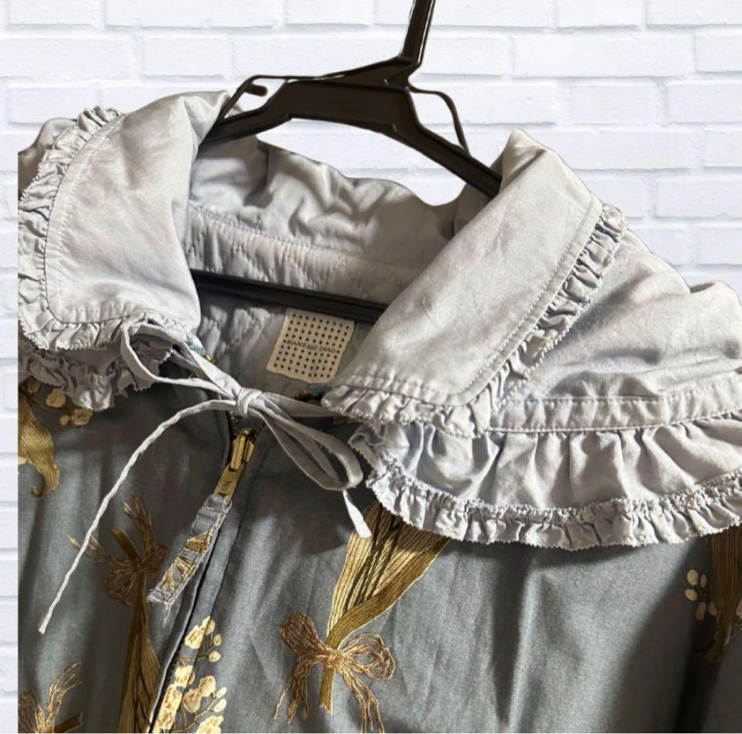 ヴィンテージ カネコイサオ ピンクハウス フードフリルレースジャケット