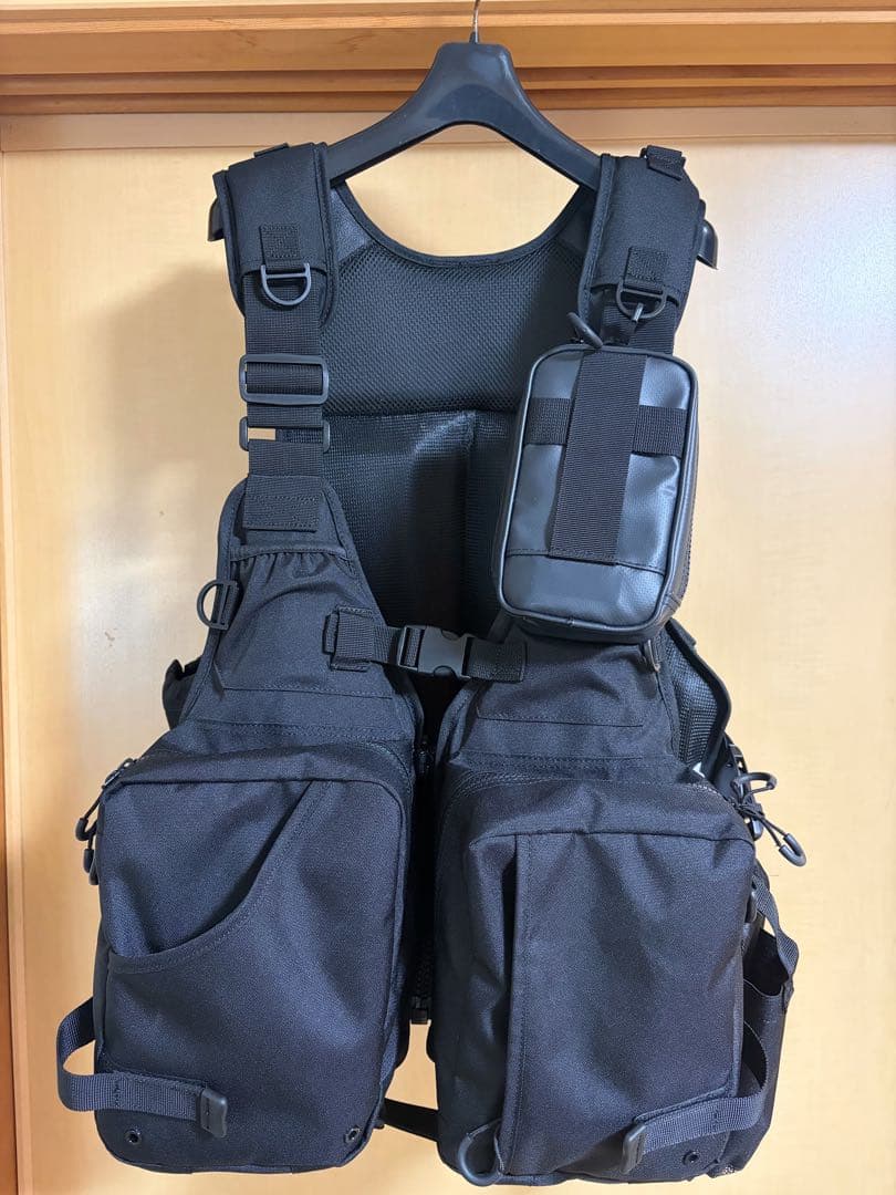 fimoオリジナルライフジャケットver.2 BLACK ポーチ付き