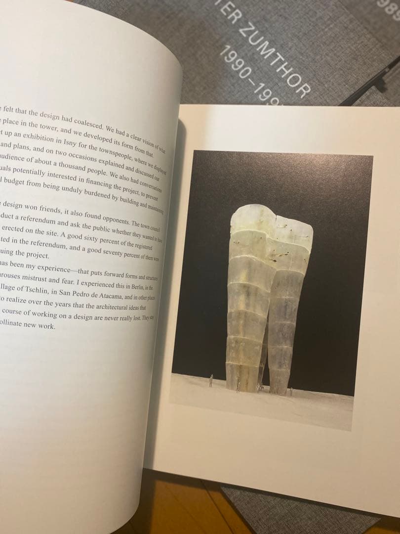 ピーターズントー　作品集 Peter Zumthor 1985-2013