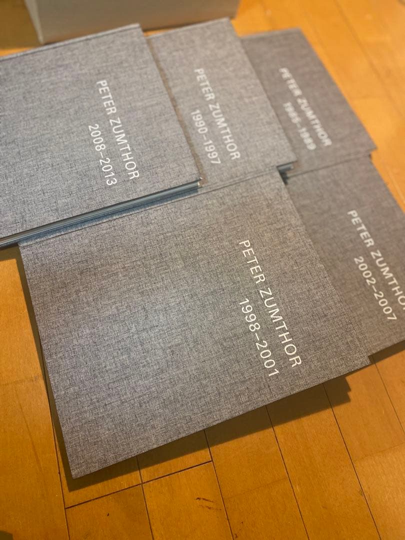 ピーターズントー　作品集 Peter Zumthor 1985-2013