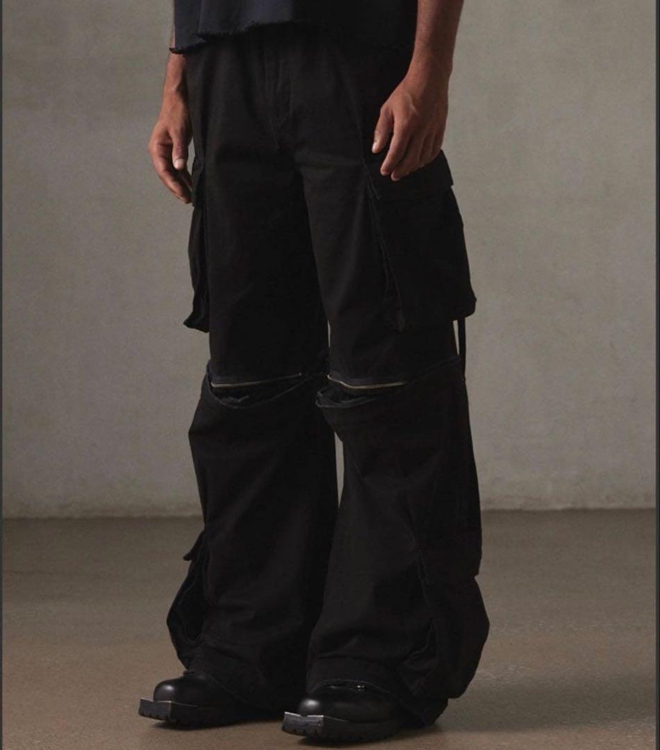 GRANCYジップデザイン カーゴパンツ L archive y2k グランジ