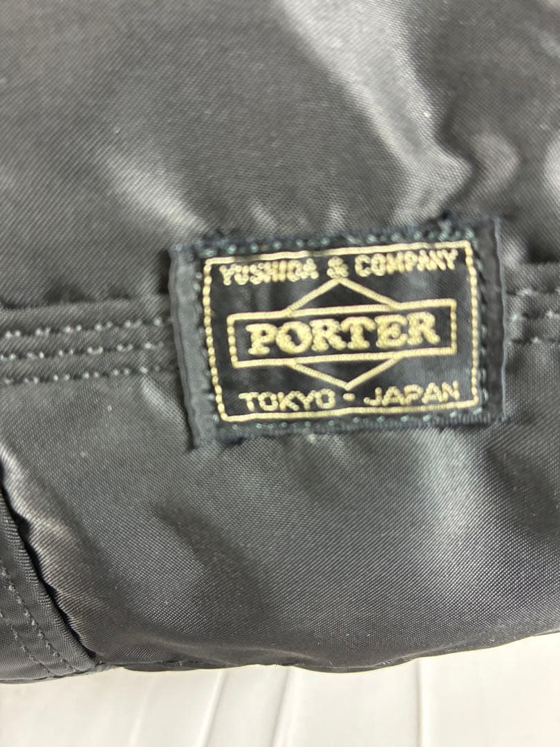 [未使用級] porter　タンカー ドラムバッグ　ミニボストン　L