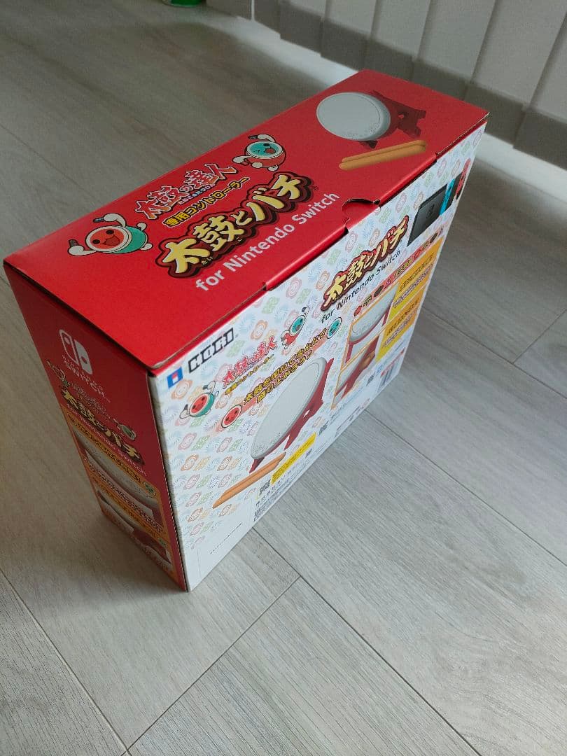 太鼓の達人 ドンダフルフェスティバル　太鼓とバチ　セット