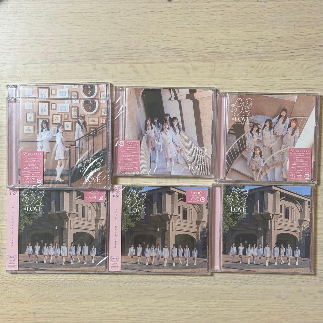 ＝LOVE とくべチュ、して　ラブソングに襲われる 計28枚まとめ売り