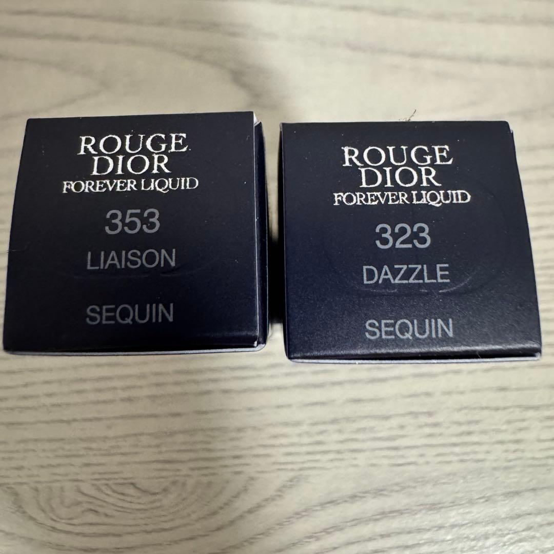 Dior2024クリスマス限定色！リキッドシークイン 2本セット！