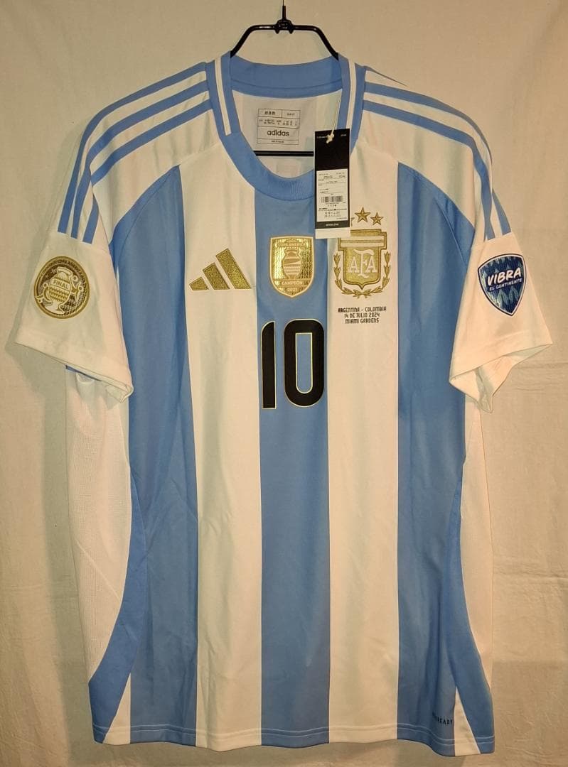 フ*ア様 アルゼンチン代表 2024 コパアメリカファイナル仕様 レプリカ 10