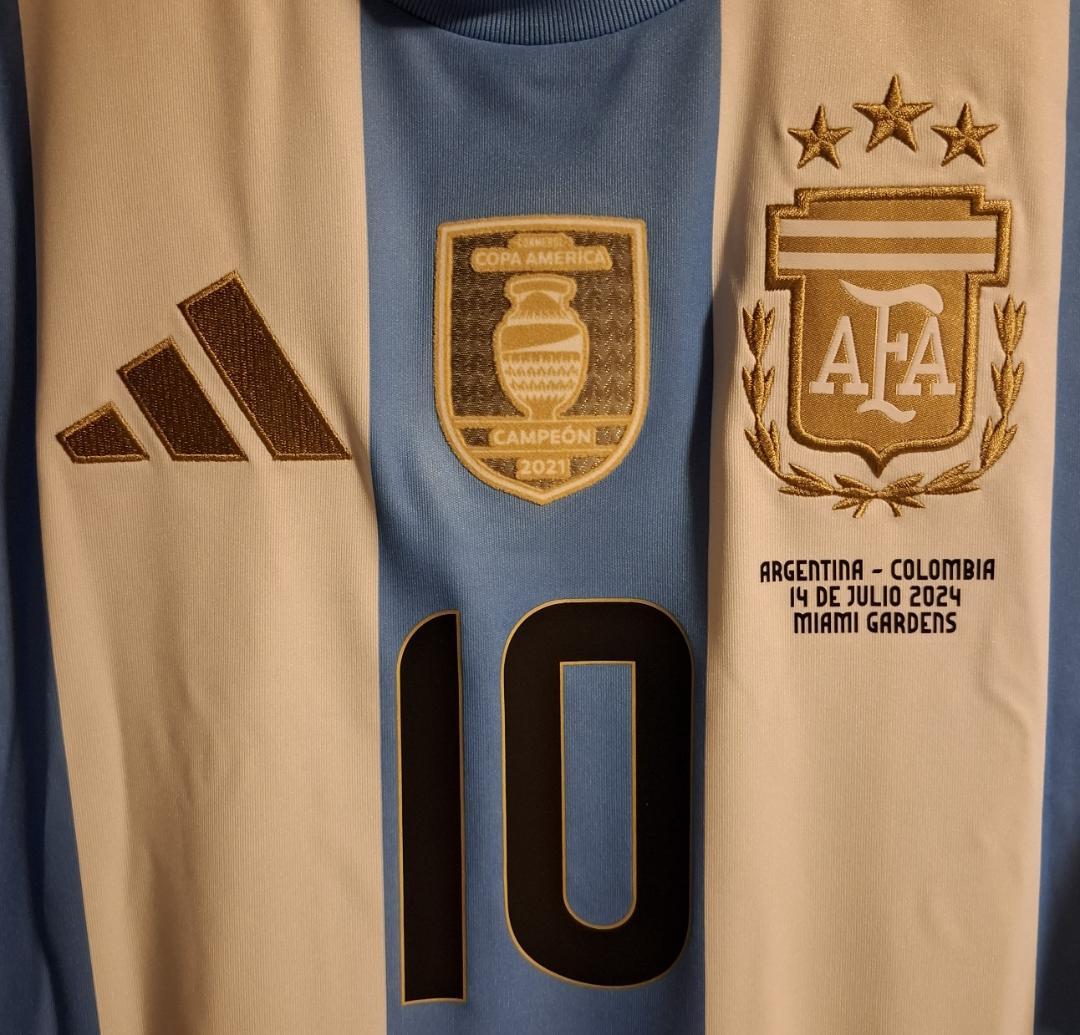 フ*ア様 アルゼンチン代表 2024 コパアメリカファイナル仕様 レプリカ 10