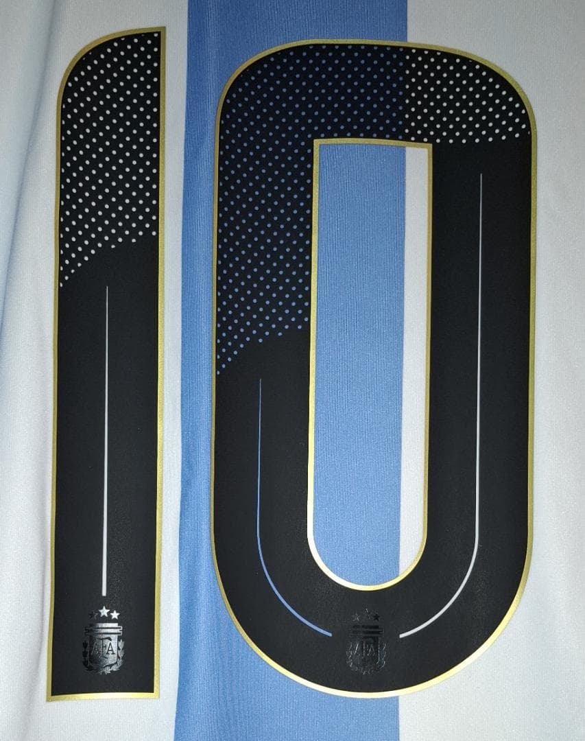 フ*ア様 アルゼンチン代表 2024 コパアメリカファイナル仕様 レプリカ 10