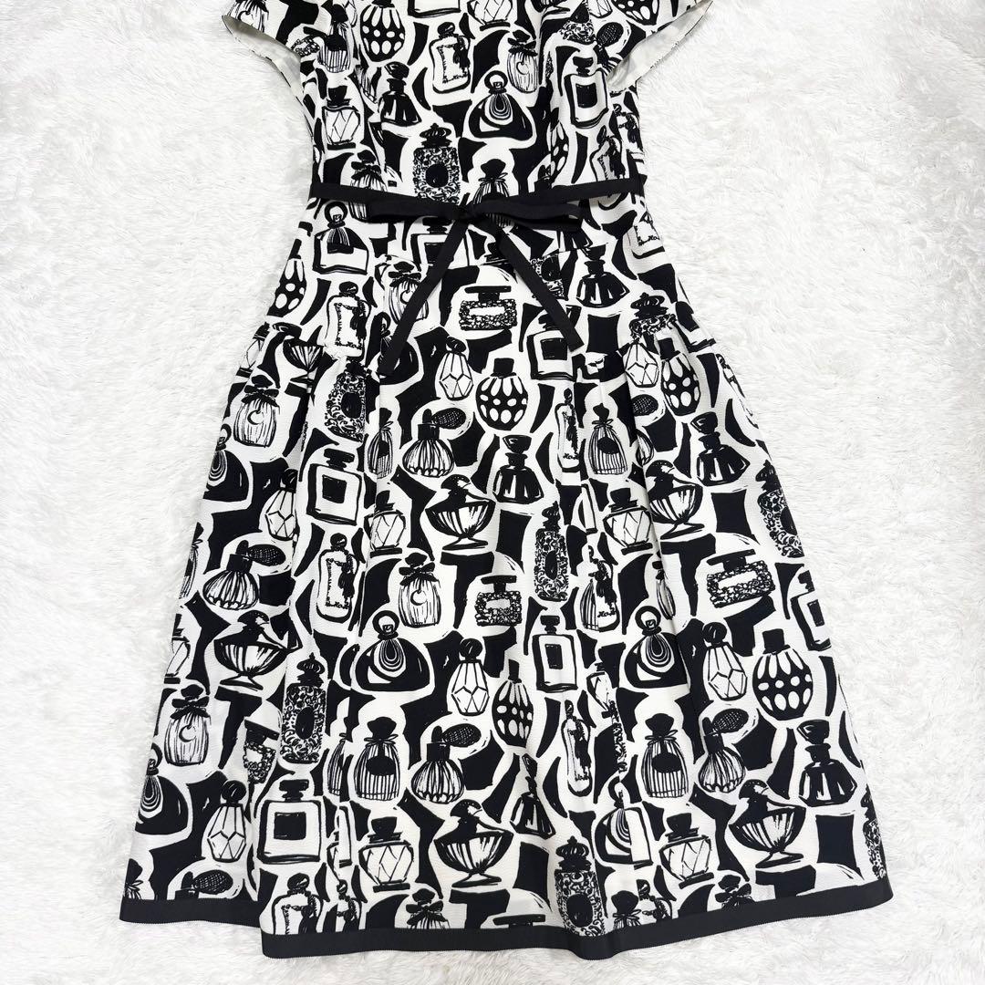 【極美品✨】エムズグレイシー 香水瓶柄 ワンピース リボン 38 2025年