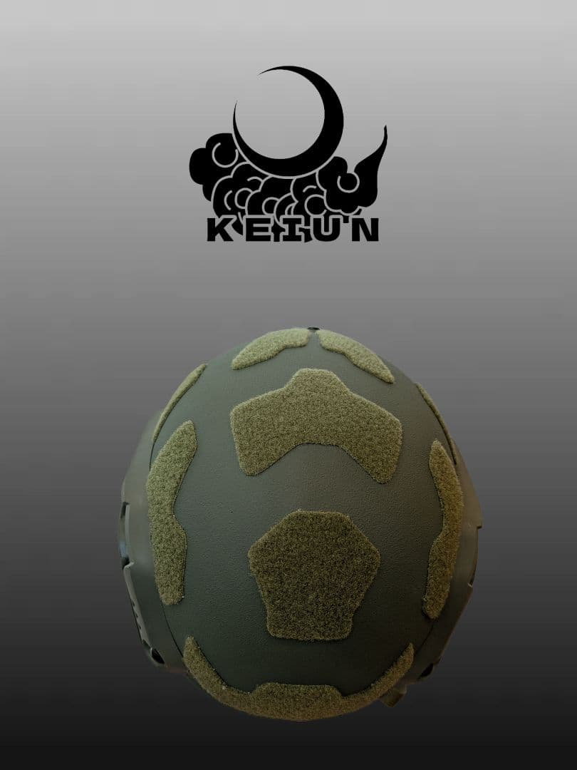 KEIUN FAST SFタイプ 防弾ヘルメット OD　マルチヒットに対応