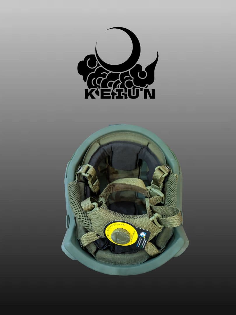 KEIUN FAST SFタイプ 防弾ヘルメット OD　マルチヒットに対応