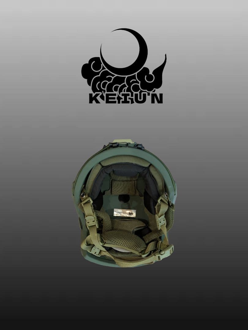 KEIUN FAST SFタイプ 防弾ヘルメット OD　マルチヒットに対応